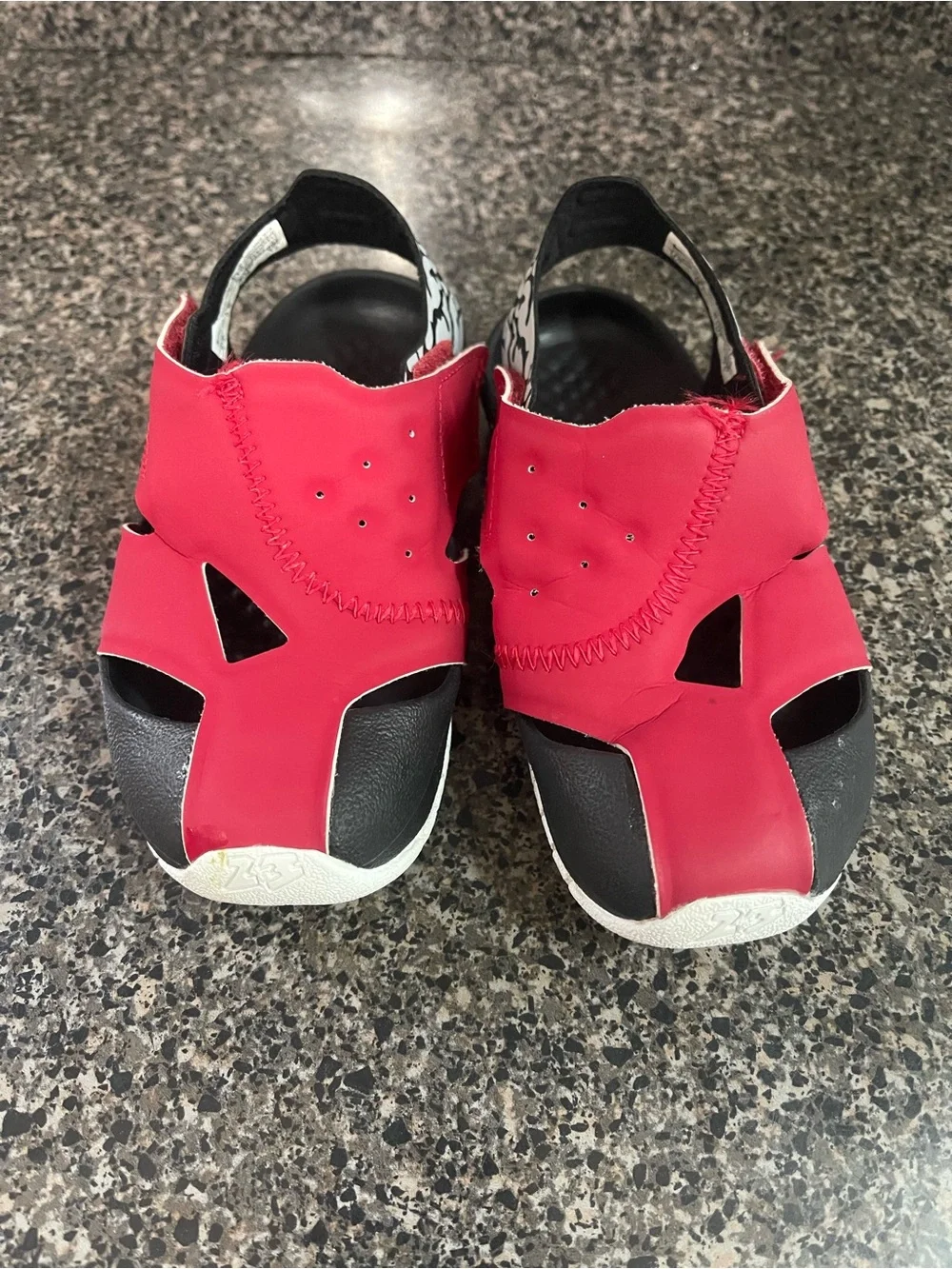 JORDAN FLARE SANDAL TD 'GIRAFFE' Toddler Shoes Size 9C